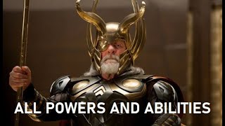 Odin  All Powers and Abilities from the MCU [upl. by Bluhm]