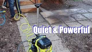 NEW RYOBI 40V HP 2000 PSI PRESSURE WASHER IS IMPRESSIVE AND CORDLESS [upl. by Brodie]