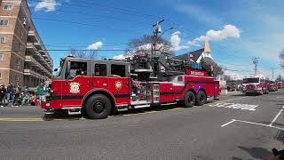 Patchogue Saint Patricks Day Parade 03172024 Patchogue Fire Department Long Island NY Views [upl. by Wolbrom]