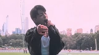 Jungkook  Euphoria Soundcheck FULL live in central park [upl. by Dranreb65]