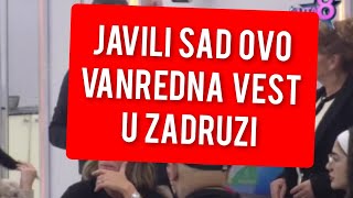 JAVILI SAD OVO KRAJ PRODUKCIJA SAOPSTILA VANREDNU VEST [upl. by Yeleen]