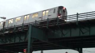 IRT Pelham Line Manhattanbound R142A 6 TrainWestchesterWhitlock Avenues [upl. by Adaline]