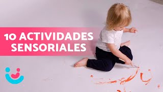 ACTVIDADES SENSORIALES PARA NIÑOS 1 Y 2 AÑOS [upl. by Barsky316]