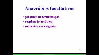 Aprenda Plugado  BACTERIOLOGIA  Aula 03 Slide 7  Anaeróbios facultativos [upl. by Inafit]