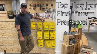 Preppers Shop UK Top TipsAdvice For First Time Preppers [upl. by Ellerret]