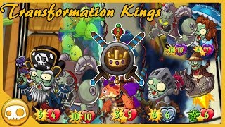 The Transformation Kings  Pvz Heroes [upl. by Atnohs]