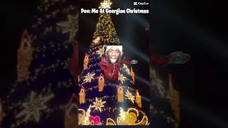 Georgian Christmas Hit Different🔥 georgia foryou [upl. by Ettesyl405]