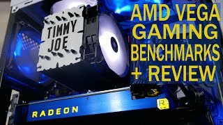 AMD Radeon Vega Frontier Edition Gaming Benchmarks and Review [upl. by Olatha]