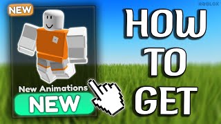 HOW TO GET quotadidas Sports Animation Packquot On Roblox New Animation [upl. by Milah]