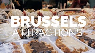 10 Top Tourist Attractions in Brussels  Travel Video [upl. by Dniren]