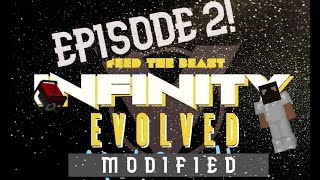 Redstone Flux Generator  Infinity Evolved Ep 2 [upl. by Swenson461]