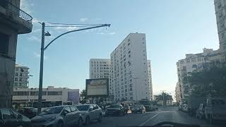 Driving in Algiers  From Bachdjerrah to ChampdeManoeuvres Place 1er Mai  May Day Square [upl. by Janey]