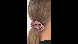 How to wear scrunchies  Marcez [upl. by Japeth]