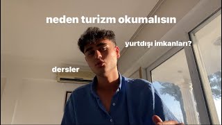 TURİZM OKUMAK Yurtdışı İmkanları Turizm ve Otelcilik [upl. by Rothberg]