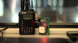 Yaesu VX8 with ublox NEO6M amp Arduino GPS in train No 2 [upl. by Notnyw322]