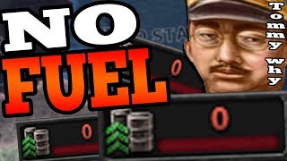 NO FUEL CHALLENGE AS JAPAN IN MP HOW TO WIN IN MULTIPLAYER WITHOUT FUEL AND OIL  Hearts of Iron 4 [upl. by Outlaw]