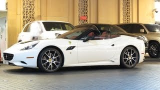 Ferrari California with custom rims and hood [upl. by Brenner]