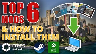 The BEST MODS in Cities Skylines 2 amp How to Install Them [upl. by Natrav785]