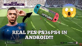 REAL game pes PS3ampPS4 on android OFFLINE link description [upl. by Devi]