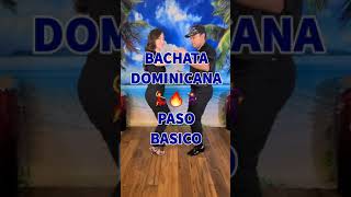 Paso Basico  BACHATA DOMINICANA  Bachata Dominicana en Pareja [upl. by Seligman675]