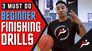 3 Finishing Drills For BEGINNERS  How To Make A LayUp  Pro Training Basketball [upl. by Grote]