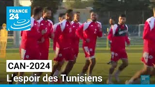 CAN2024  en Tunisie beaucoup despoir à quelques heures du coup denvoi de la compétition [upl. by Lyman273]