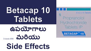 Betacap 10 Tablet Uses and Side Effects in Telugu [upl. by Gingras]