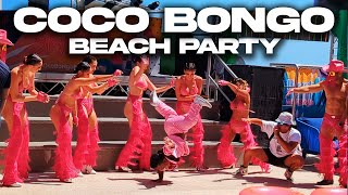 CANCUN PARTY CENTER  COCO BONGO BEACH PARTY [upl. by Thisbe]