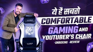 Best Gaming Chair in India  Best Budget Gaming chair  Unboxing  Review Gaming Chair Edusquadz [upl. by Urata]