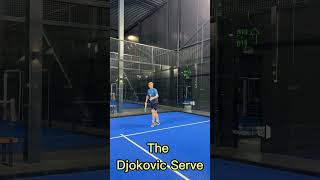 3 Types of Serves 🎾 padel [upl. by Aisac]