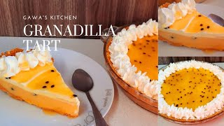 Granadilla fridge TartSummer Dessertsgawas kitchenSouthafricanyoutuber [upl. by Dez661]