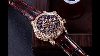 Patek Philippe Sky Moon Tourbillon ref 6002R [upl. by Yrailih944]