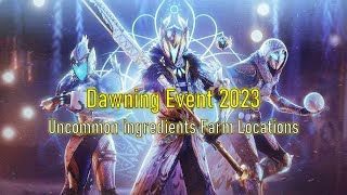 Dawning Event 2023  Uncommon Ingredients Farm Locations [upl. by Itnuahsa]