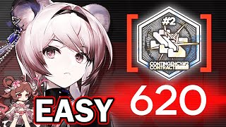 Arknights CC2 Underdawn 620 EASY  Lin and Eyjafjalla [upl. by Vona]