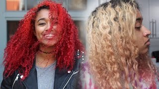 Healthy Way To Strip Red Dye Or Other SemiPermanent Dyes From Your Hair  How To Strip Hair Dye [upl. by Aillimac]