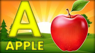 ABC song learn the alphabet  A to Z phonic song ABC song with sounds for toddlers aforappleabcd [upl. by Votaw121]