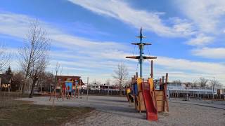 Neusiedlersee im Winter Illmitz – Mörbisch Ausflug Fähre Verbindung Piraten Spielplatz 22 2 2020 [upl. by Dranek]