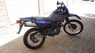 1990 Yamaha XT600E electric start Dual Purpose Motorcycle [upl. by Airam]