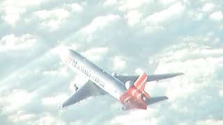 B767 overtaken by MD11 over Atlantic only 1000 Ft altitude difference [upl. by Ailuy]