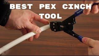 Best Pex Cinch Tool  Top Crimp Ring Tool [upl. by Ymas]