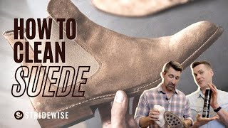 How to Clean Suede Boots – and Protect Them for the Future StepByStep With TrentonHeath [upl. by Rakabuba]