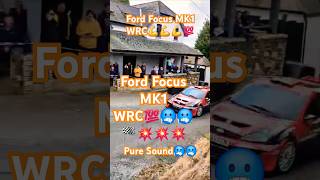 Ford Focus WRC MK1 in action💪💪🥶💯wrc motorsport rally shorts msport fordfocus reels cool [upl. by Nur]