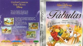 Menu DVD Disney Fábulas Volume 4 Disney 2004 [upl. by Anoved]