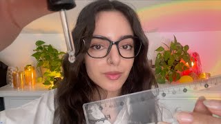 ASMR Allergy Test Appointment amp Skin Assessment ✨ Crinkly Notebook NoteTaking [upl. by Hoo821]