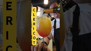 Clericot tropical 🥭barman clericot tropical bar suscribete viral coktel preparation [upl. by Nnaitsirk472]