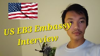 Questions during My US EB3 immigrant Visa interview [upl. by Crowe]