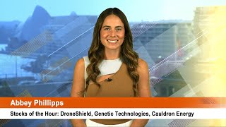 Stocks of the Hour DroneShield Genetic Technologies Cauldron Energy [upl. by Violette106]