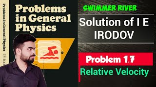 I E Irodov problem 17  I E Irodov solution  IE Irodov physics I irodov relative velocity [upl. by Eniarrol]