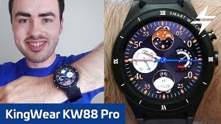 KingWear KW88 Pro Android Smartwatch with a CAMERA [upl. by Horner]