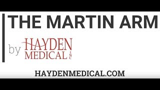 Martins Arm Retractor  Hayden Medical Inc [upl. by Eenahs968]